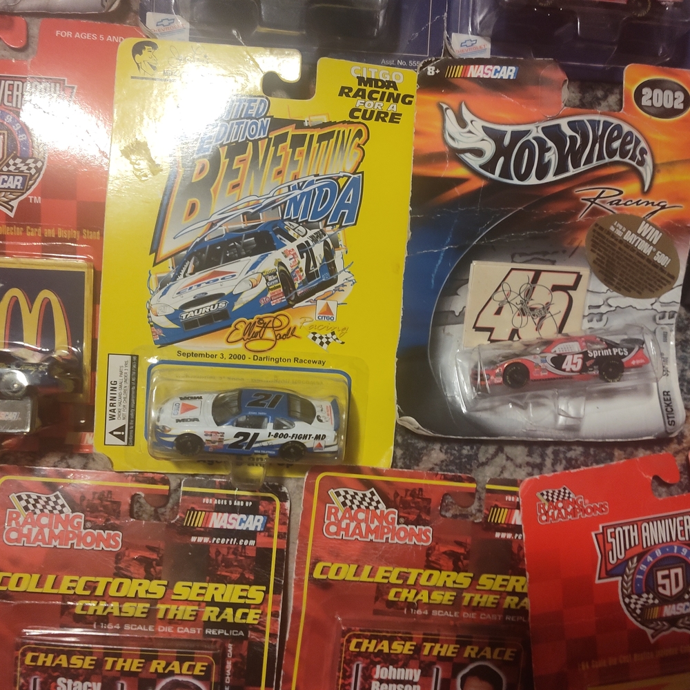 Racing Die-Cast Car - Red and White